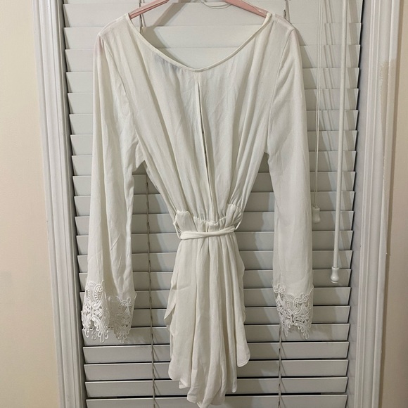 White Romper - Picture 2 of 3